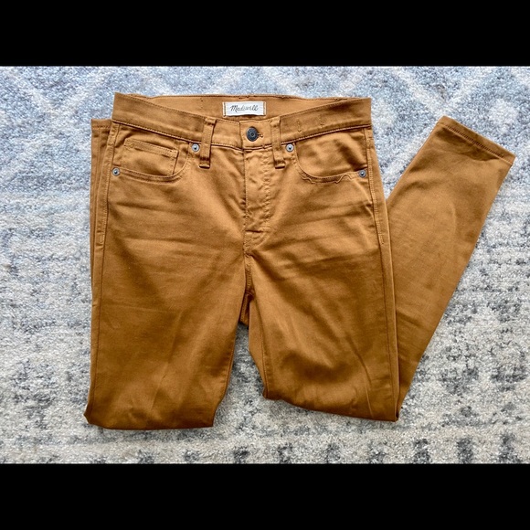 Madewell 9” High Rise Sateen Skinny Jeans - Picture 3 of 6